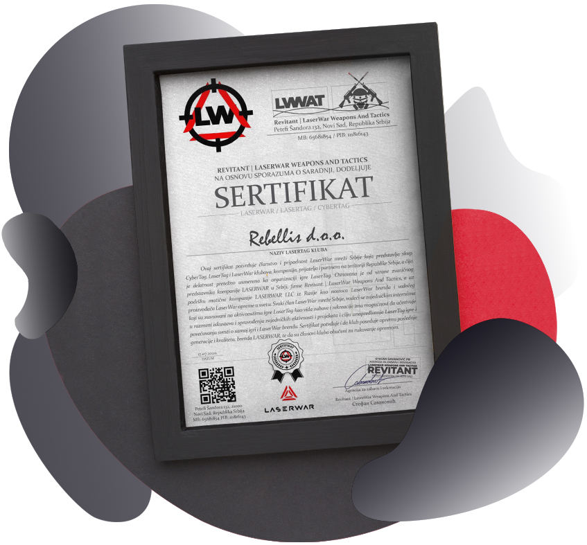 certificate frame mockup