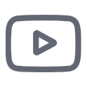 youtube logo media icon